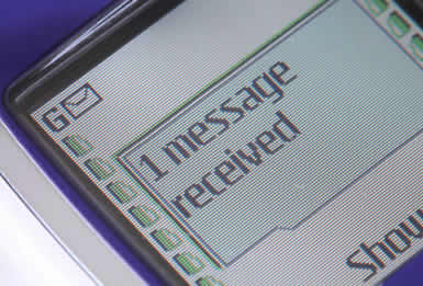 LCD Text Messaging